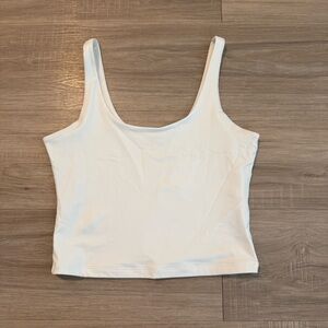 Abercrombie & Fitch Soft White Tank Top